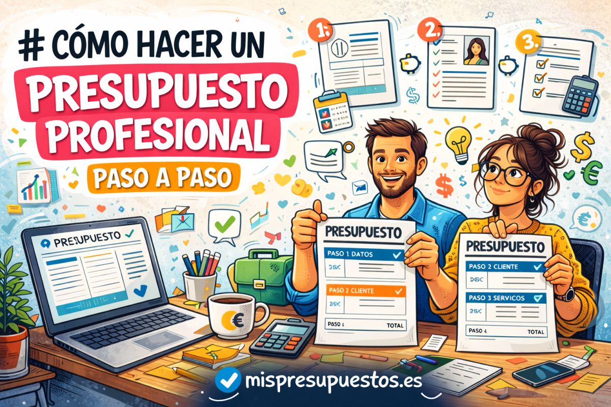 Cómo hacer un presupuesto profesional paso a paso